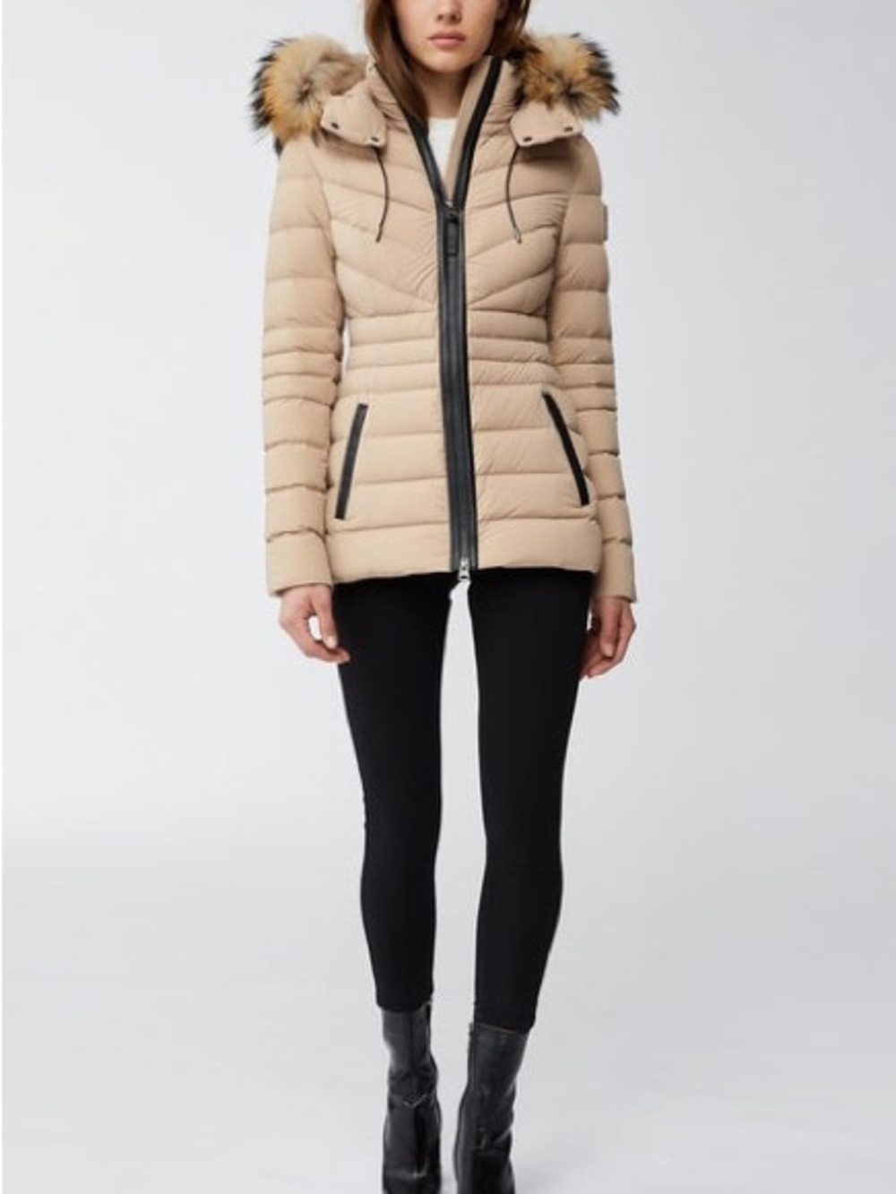 Mackage Patsy Jacket | Hooded Puffer Jacket with Fur Trim